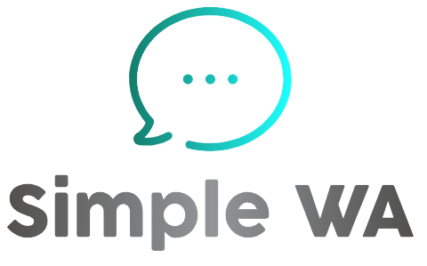 simple wa logo