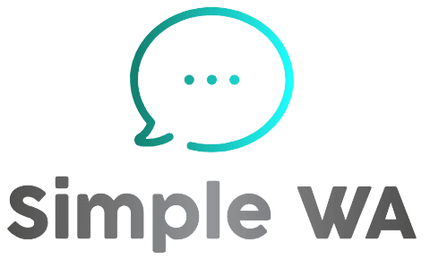 simple wa logo